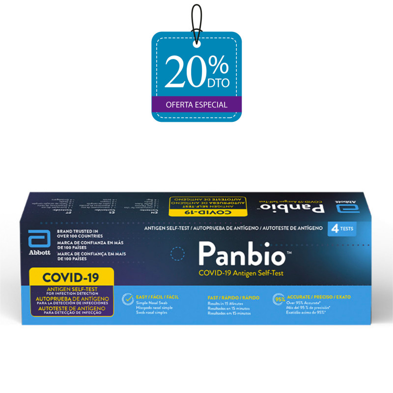 Panbio™ COVID-19 Antigen Self-Test (kit de 4 pruebas)