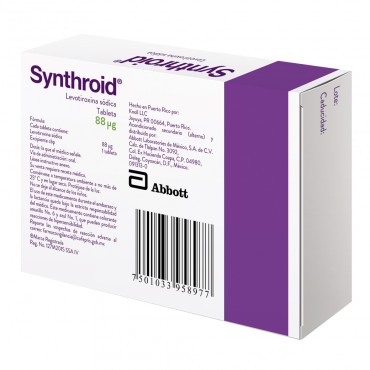 SYNTHROID® 88 mcg C/30 TABS