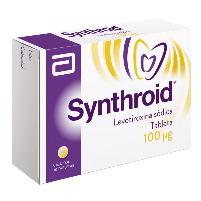SYNTHROID® 100 mcg C/30 TABS