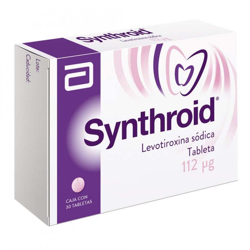 SYNTHROID® 112 mcg C/30 TABS