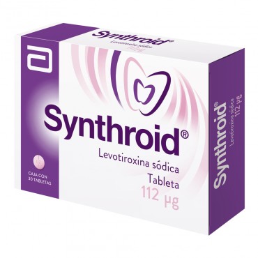 SYNTHROID® 112 mcg C/30 TABS