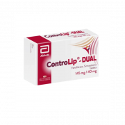 BTQ-CONTROLIP-DUAL 145/40 mg