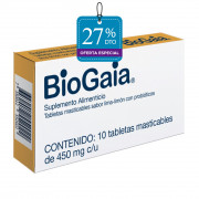 BIOGAIA® C/10 TABLETAS