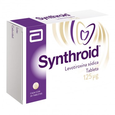 SYNTHROID® 125 mcg C/30 TABS