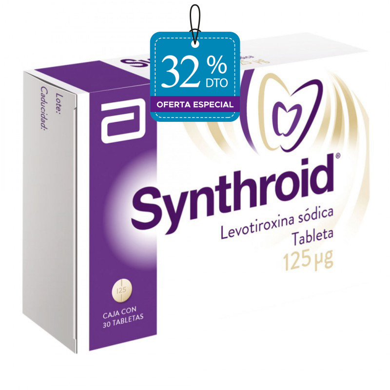 SYNTHROID® 125 mcg C/30 TABS