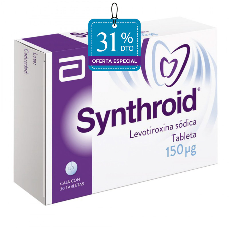 SYNTHROID® 150 mcg C/30 TABS