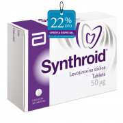 SYNTHROID® 50 mcg C/30 TABS