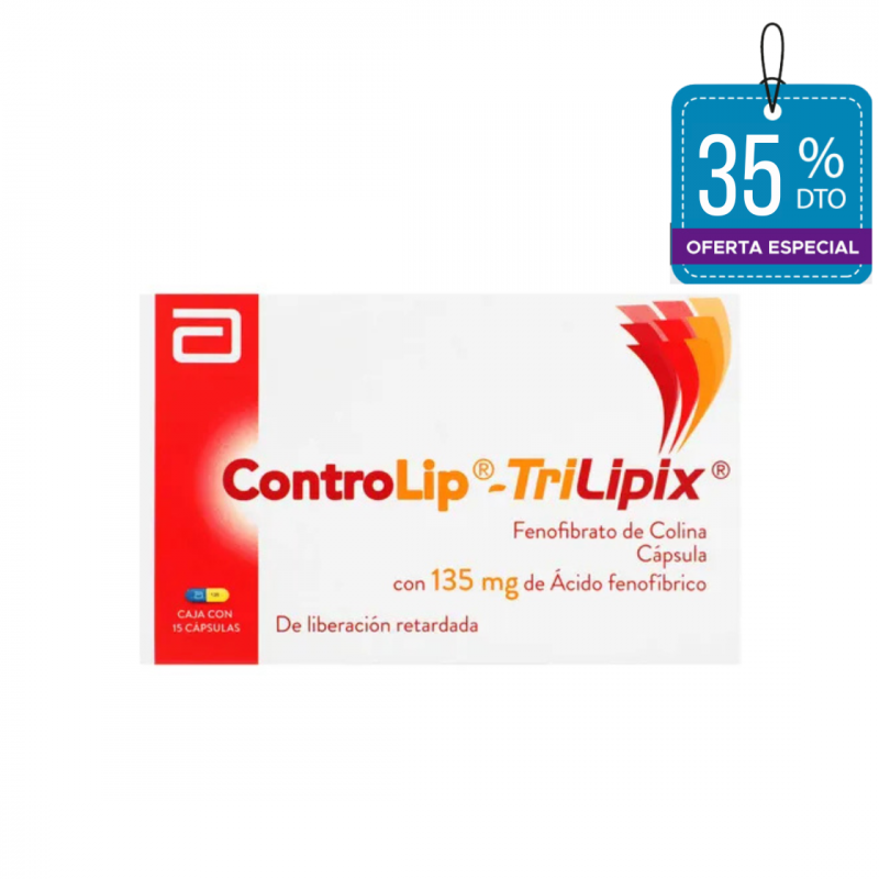 CONTROLIP®-TRILIPIX® 135 mg C/15 CAPS