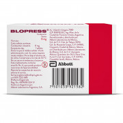 BLOPRESS® 8 mg C/14 TABS