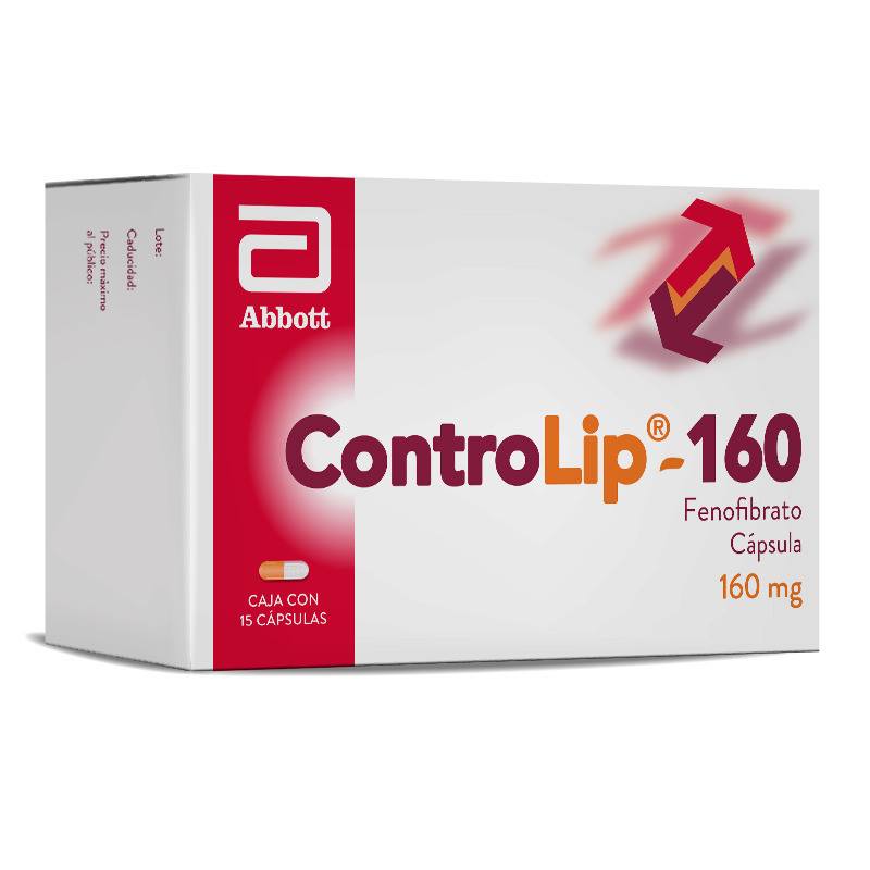 CONTROLIP 160MG X 15 CAPSULAS