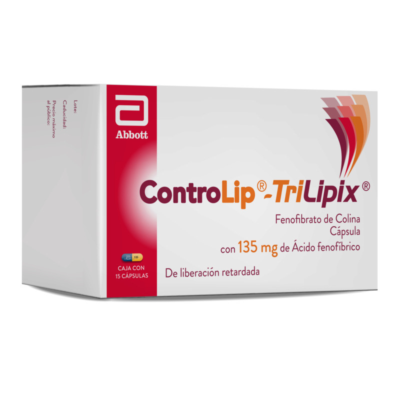 CONTROLIP®-TRILIPIX® 135 mg C/15 CAPS