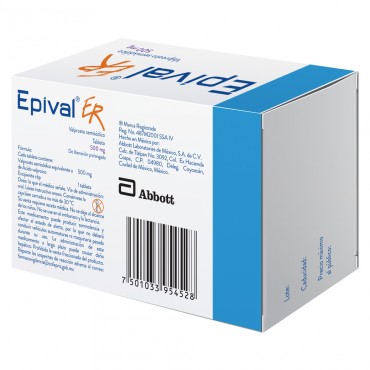 EPIVAL® ER 500 mg C/60 TABS