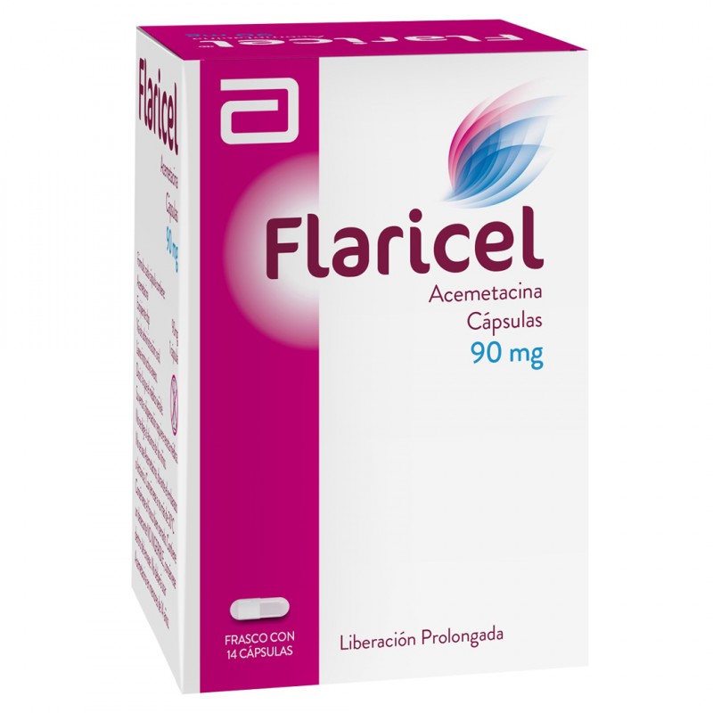 Flaricel 90 mg Caja Con Frasco Con 14 Capsulas