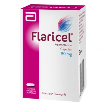 Flaricel 90 mg Caja Con Frasco Con 28 Capsulas