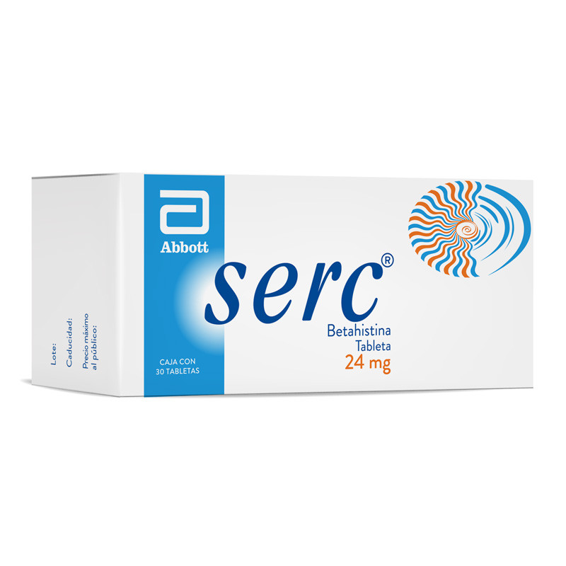 SERC® 24 mg C/30 TABS