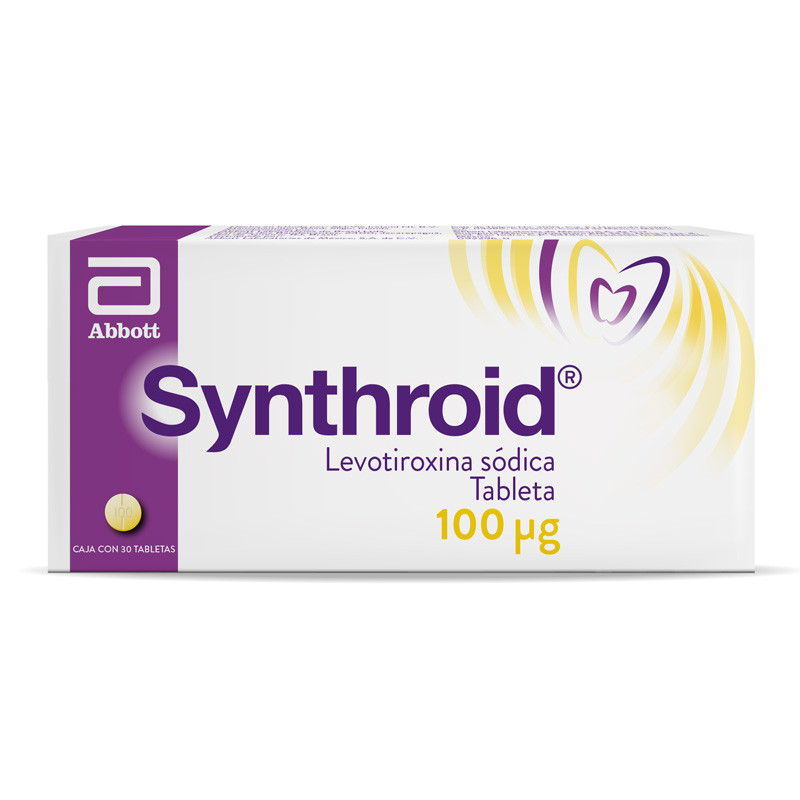 SYNTHROID® 100 mcg C/30 TABS