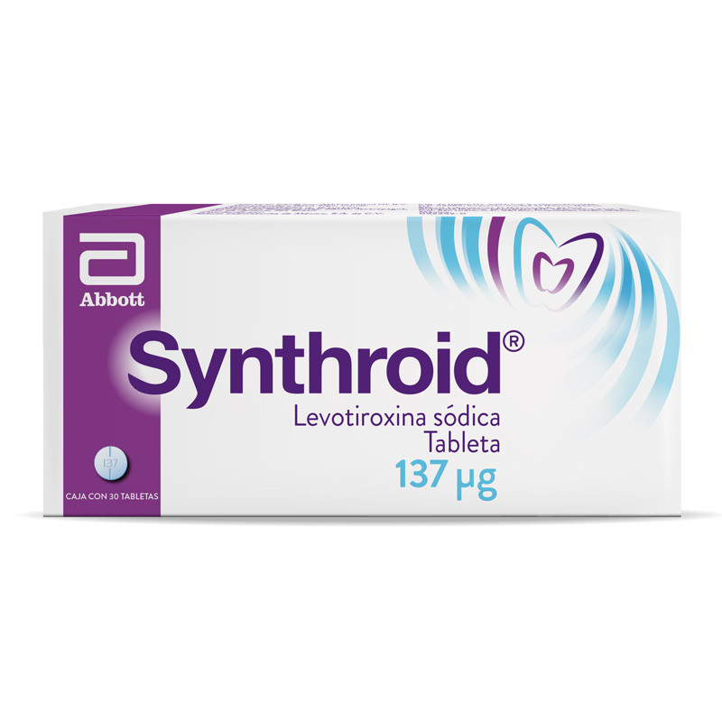 SYNTHROID® 137 mcg C/30 TABS