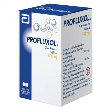 Profluxol 500 mg Caja Con Frasco Con 12 Tabletas RX2