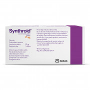 SYNTHROID® 25 mcg C/30 TABS
