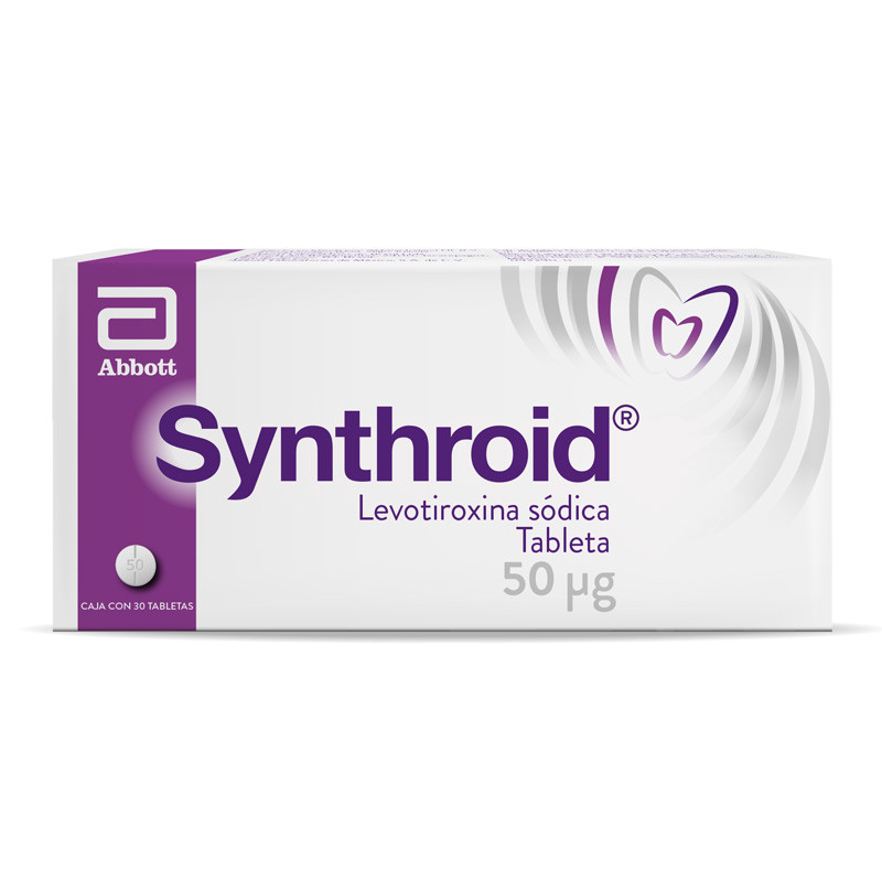 SYNTHROID® 50 mcg C/30 TABS