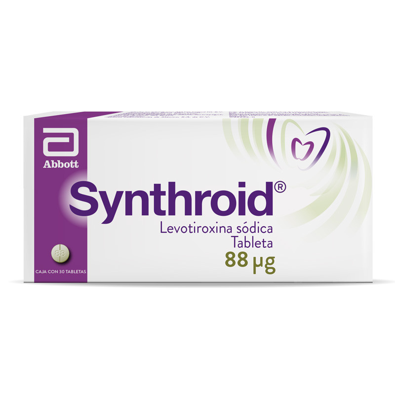 SYNTHROID® 88 mcg C/30 TABS