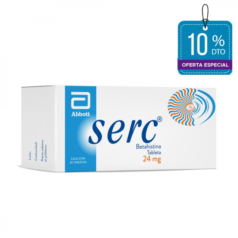 SERC® 24 mg C/30 TABS