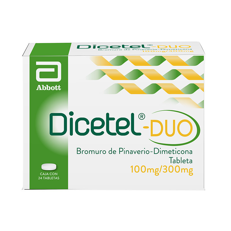 DICETEL® DUO 100/300 mg C/24 TABS