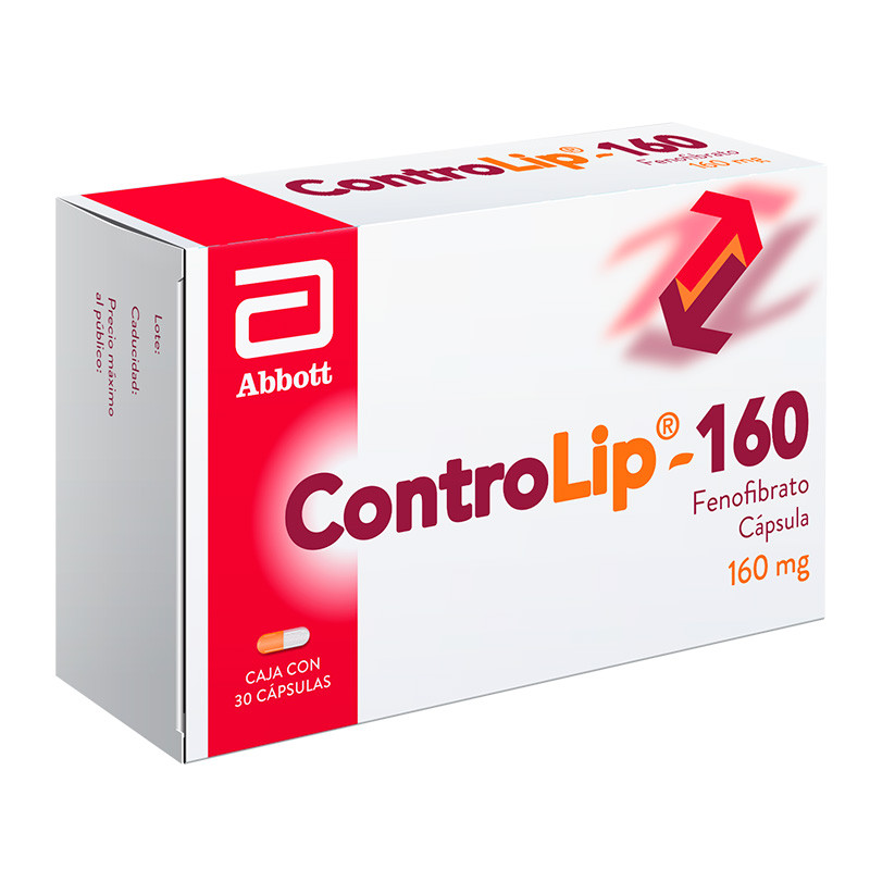 CONTROLIP 160MG X 30 CAPSULAS