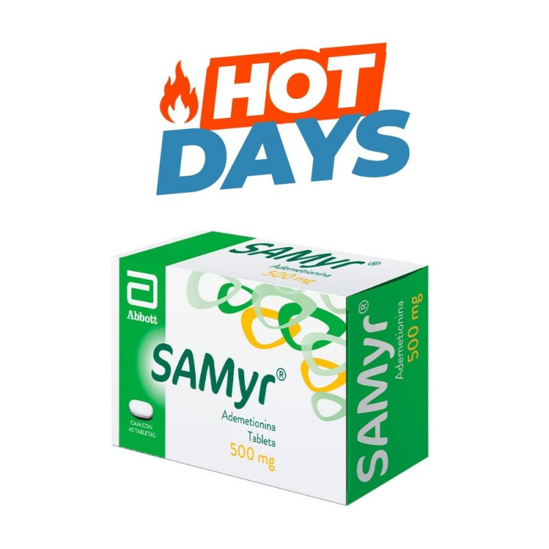 SAMYR® 500 mg C/40 Tabs