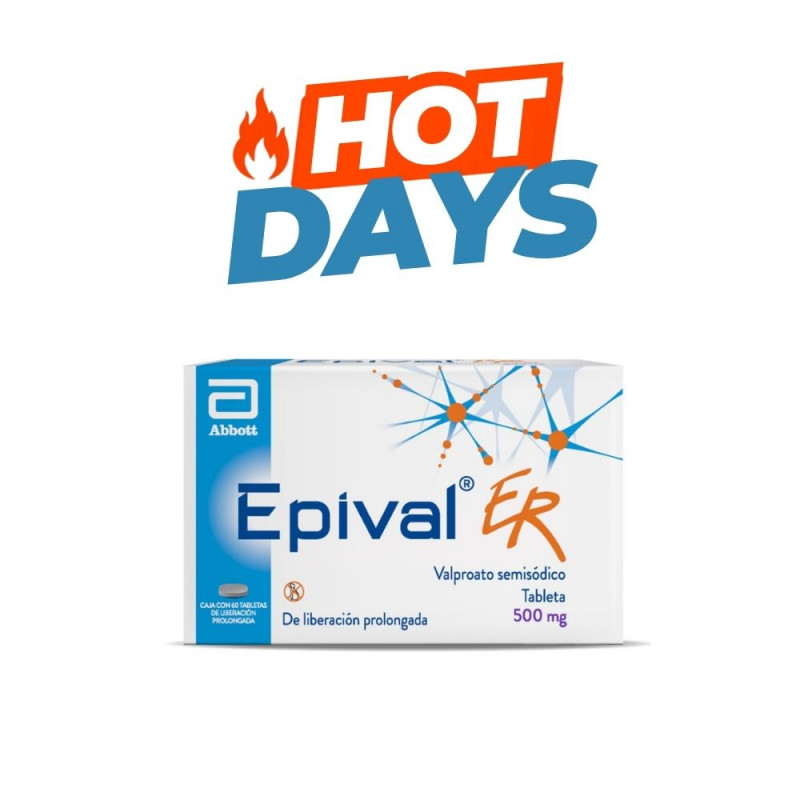 EPIVAL® ER 500 mg C/60 Tabs