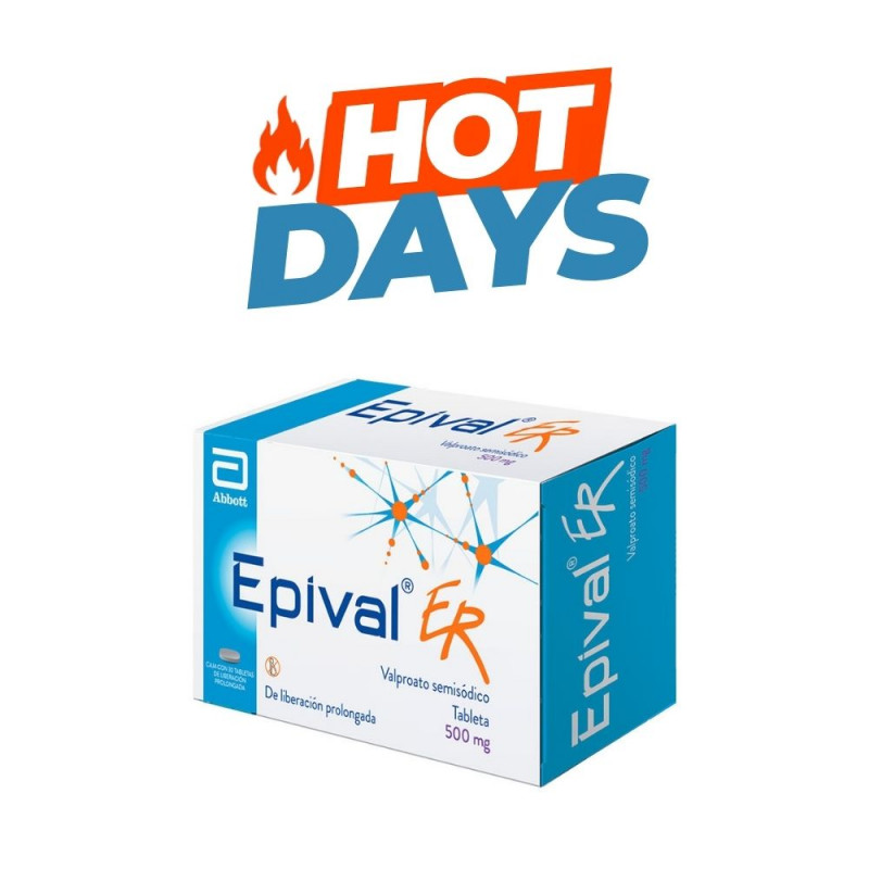 EPIVAL® ER 500 mg C/30 TABS