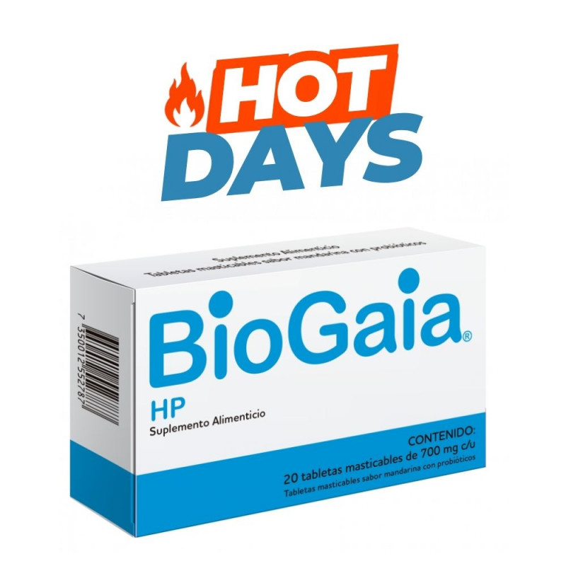 BIOGAIA® HP C/20 TABLETAS