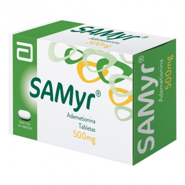 Samyr 500 mg Caja Con 40 Tabletas