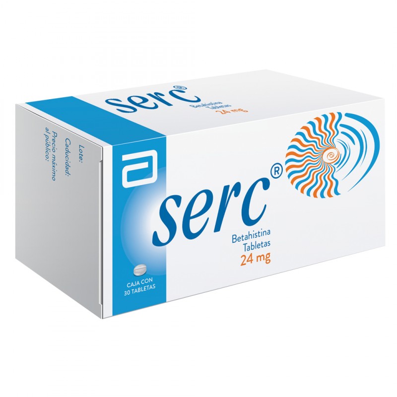 SERC® 24 mg C/30 TABS