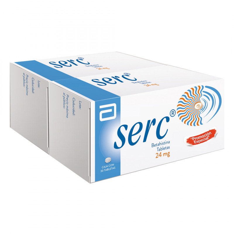 SERC® 24 mg C/30 DUO PACK-ANTIGUO