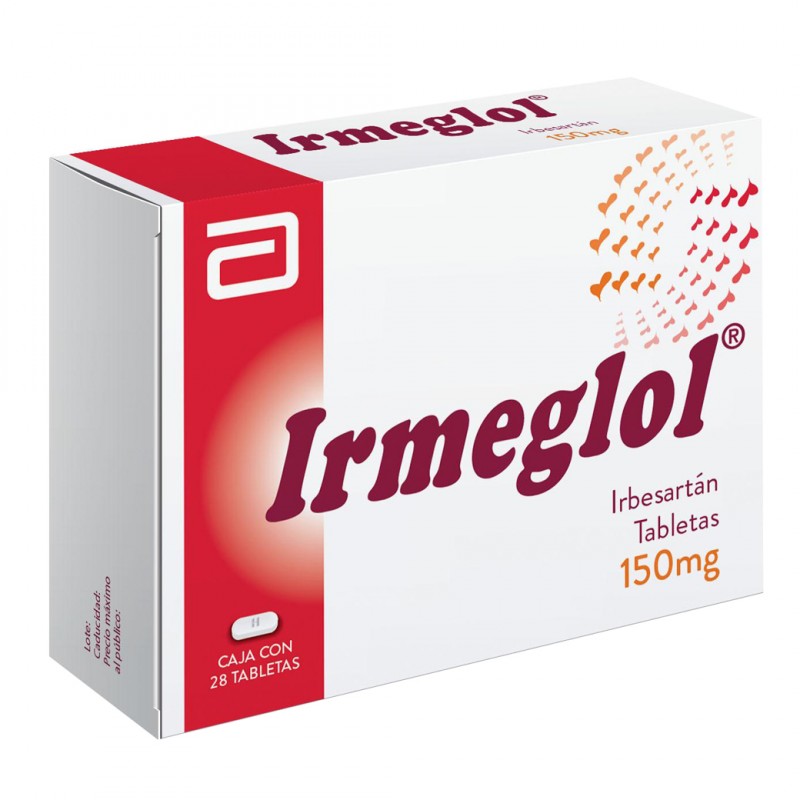 Irmeglol 150 mg Caja Con 28 Tabletas