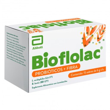 Bioflolac 6 g Caja Con 15 Sobres