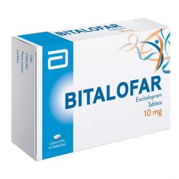 Bitalofar 10 mg Caja Con 14 Tabletas