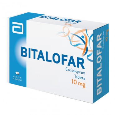 Bitalofar 10 mg Caja Con 28 Tabletas