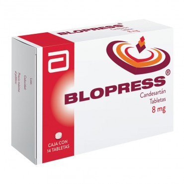 BLOPRESS® 8 mg C/14 TABS