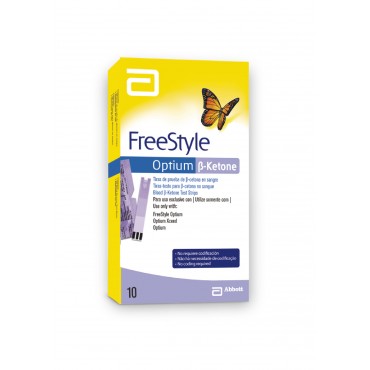 FreeStyle Optium Tiras Cetonas  Caja c/10