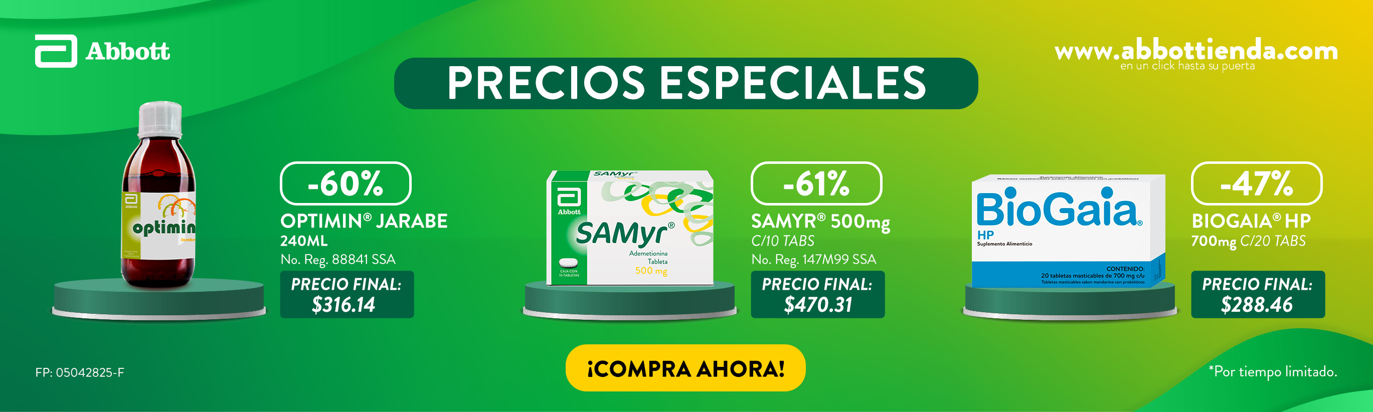 Banner productos gastro