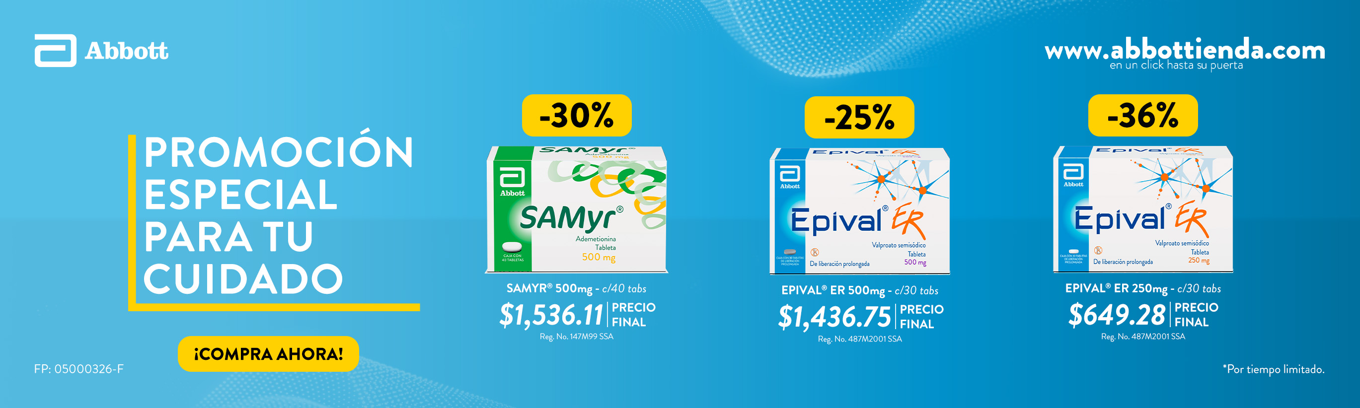 Promoción especial para tu cuidado